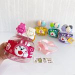 قمقمه دور سیلیکونی بند دار طرح خرگوش SUPER RABBIT کد 8005