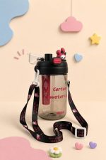 قمقمه فیلتر دار بند دار طرح کرومی و Sanrio کد 8006 - Image 5