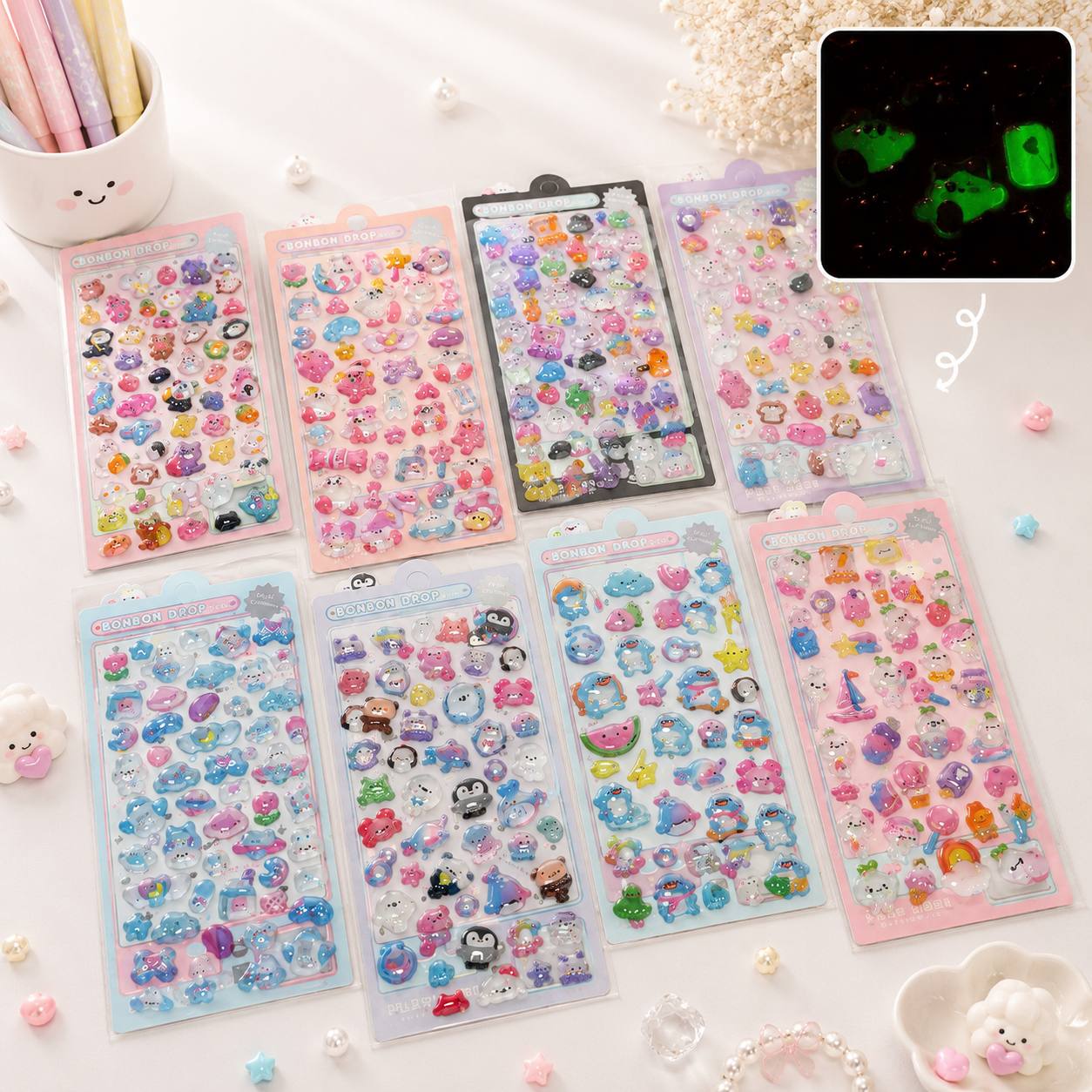 photo_11_2026-07-30_13-44-30 دراپ استیکر شب رنگ سه بعدی BONBON DROP کد SYD_270 - Image 1