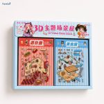 استیکر 3D چیدمانی طرح انیمه کد XX_378