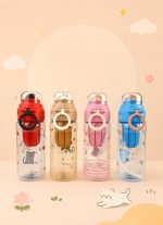 قمقمه فیلتر دار کاپ دار طرح حیوانات کد 8020 - Image 3