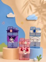 قمقمه دو قلو بند دار OFFICER طرح زوتوپیا و کرومی Sanrio کد 8037 - Image 4