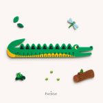 خط کش 15 cm سیلیکونی Axikid طرح حیوانات - Image 4