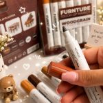 ست 8 رنگ ماژیک لکه گیر چوب SHU CAL سری WOODGRAIN کد 6613_1 - Image 3
