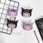 ماشین حساب نگین دار طرح کرومی کد KM-224