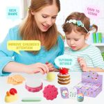 ست 4 عددی خمیر CLAY طرح شیرینی و کیک Any Wise - Image 2