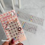 ست 4 عددی لنز ناخن DIY طرح کرومی و Sanrio کد HT-TAX18 - Image 8