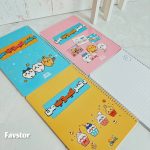 دفتر مشق 40 برگ حاشیه دار پانداک سری چیکاوا