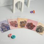 ست 10 عددی استیکر هولوگرامی ZABC طرح انیمه کد HYJR - Image 2