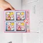 ست 6 عددی استیکر سرامیکی کرومی و Sanrio و باکس وکیوم جادویی کد 0579 - Image 3