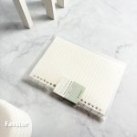 دفتر کلاسور جلد شفاف 40 برگ KIFET سایز A5 - Image 4