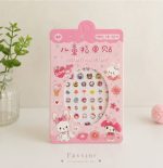 ست 4 عددی استیکر ناخن CHILDREN'S NAIL STICKERS طرح کرومی و Sanrio - Image 6