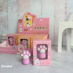 ست پاک کن و مداد تراش طرح پنجه گربه کد 8908 - Image 3