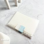 دفتر کلاسور جلد شفاف 40 برگ KIFET سایز A5 - Image 3