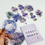 ست 10 عددی استیکر هولوگرامی ZABC طرح انیمه کد HYJR - Image 6